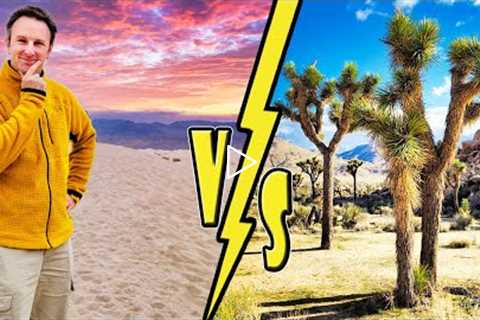 Death Valley vs Joshua Tree National Park