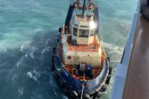 Norwegian Escape Runs Aground, Leaving Ship Stranded Overnight