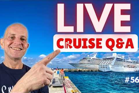 CRUISE Q&A LIVE #56. Your Cruising Questions Answered. Saturday 2 April 2022