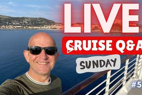 Live Cruise Q&A Hour. SUNDAY 24 April 2022