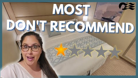 Most People Don't Recommend This Cruise Cabin! Discovery Princess Inside Stateroom Tour B244
