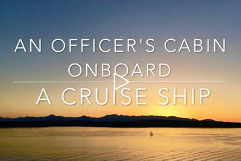 Officer's Cabin Onboard a Cruise Ship