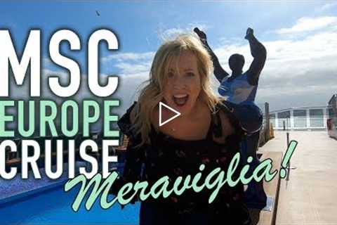 MSC Meraviglia Review:  Europe Cruise Vlog Day 1