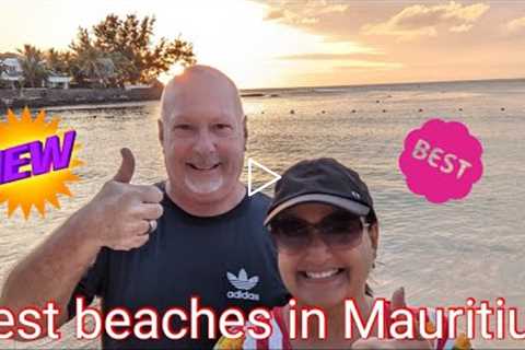Best beaches in Mauritius! Exploring beaches and trying some local food.