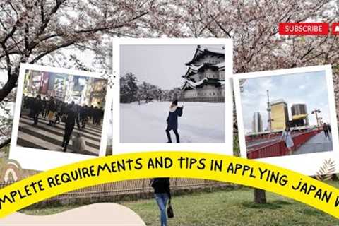 How to Apply Japan Individual Tourist Visa, October 2022 ( Single and Multiple Entry ) For Filipino