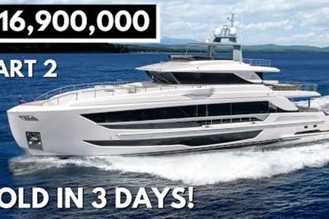 $16.9M HORIZON FD110 SuperYacht Tour / Fast Displacement Luxury Power Yacht - PART 2