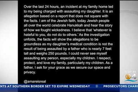 Former NBA Star Amar''e Stoudemire Responds Allegation Of Assaulting His Teenage Daughter