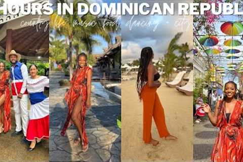 2022 dominican republic travel vacation vlog (food, country life, shopping, city, music + more)