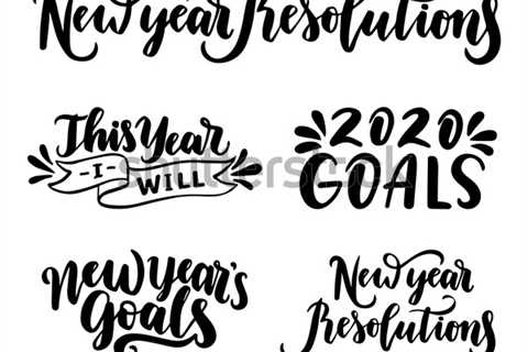 New Year's Resolutions Ideas - How to Make Good Resolutions