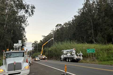 Update: Power outages in Hāmākua District to go on past Christmas