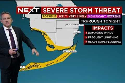 NEXT Weather: Miami + South Florida Forecast - Tuesday Evening 12/20/22