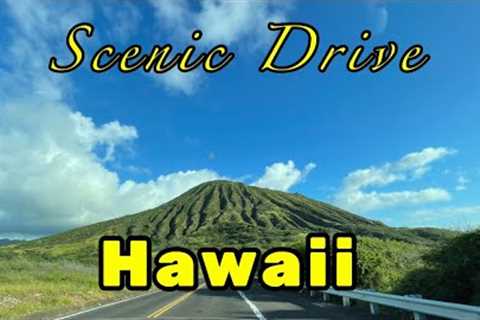 Scenic Drive  in Oahu , Hawaii  || Southeast  Coast to North Shore