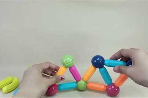 Playing With Magnets -  Sofa Magnetic Sticks and Balls | MS015