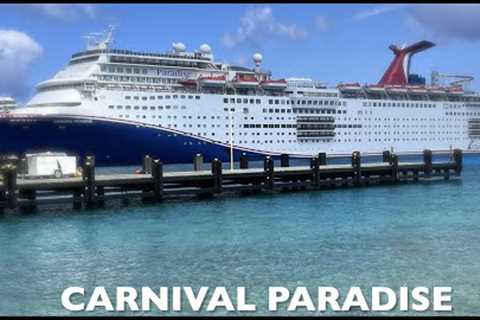 Carnival Paradise walk through - a Fabulous classic ship!