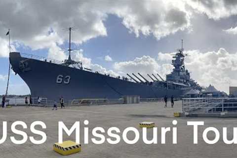 USS Missouri, Pearl Harbor TOUR