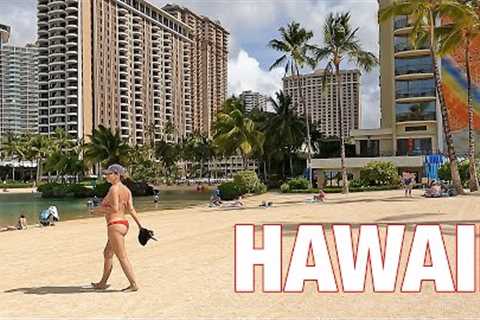 WALKING HAWAII | Hilton Hawaiian Village Resort to the Outrigger Hotel