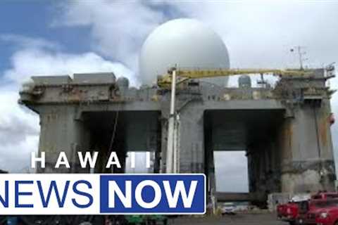 Take a look inside Pearl Harbor''s giant golf-ball shaped radar
