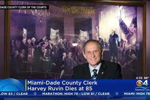 Miami-Dade Clerk Harvin Ruvin Dead At 85