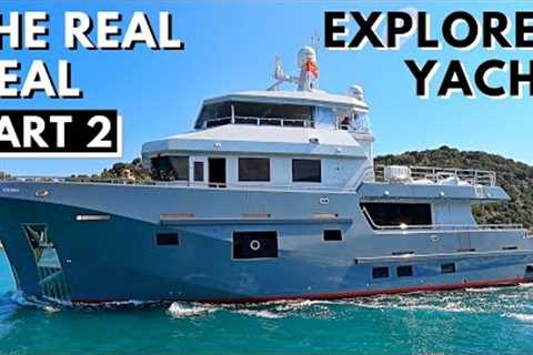 2021 BERING 77 EXPLORER YACHT TOUR - PART 2 / EXPEDITION Liveaboard Go Anywhere World Cruiser Boat