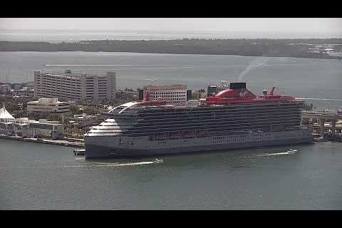 🔴 LIVE Port Miami Cruise Ship Terminals