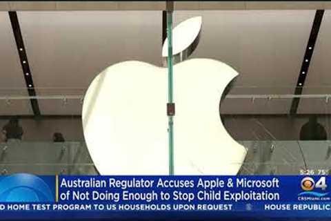 Apple And Microsoft Accused Of Not Doing Enough To Stop Child Exploitation