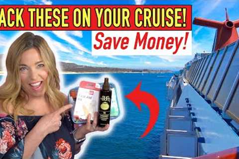 20 Things to Bring on a Cruise that Will Save you MONEY! RIDICULOUSLY Simple Ideas!