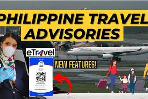 AIRLINE ADVISORIES & 5 NEW FEATURES of E-TRAVEL for DEPARTING PAX | PHILIPPINE TRAVEL UPDATE