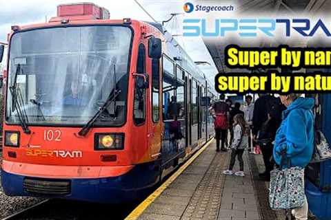 What a great little tram system! Sheffield''s Supertrams!