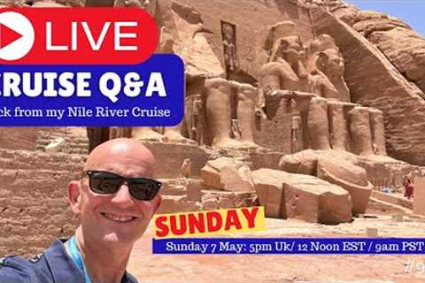 Live Cruise Q&A. Your Cruising Questions Answered. Sunday 7 May 2023 (5pm Uk/ 12 Noon EST/ 9am..