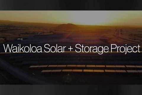 Waikoloa Solar + Storage project up and running