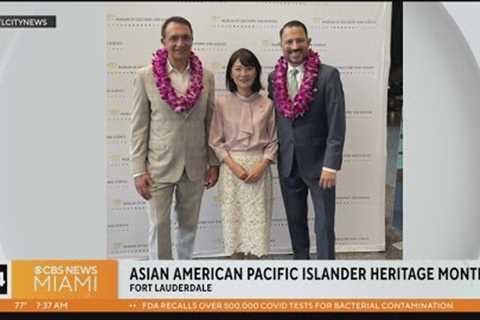 Fort Lauderdale Mayor issued a proclamation declaring may as Asian American pacific Islander Heritag