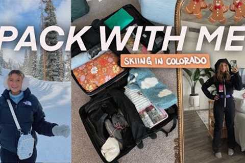 packing with me for a ski trip!!!