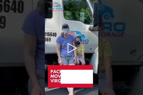 Packing and Moving Services Virginia |  (703) 310-7333 | My Pro DC Movers & Storage
