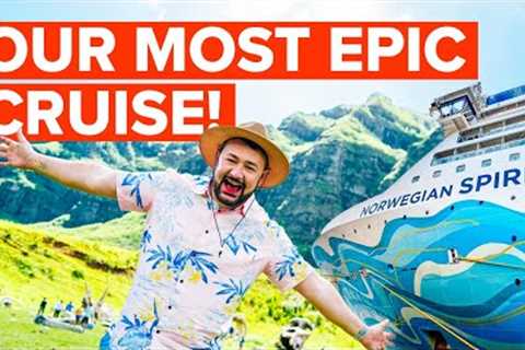 Setting Sail on a $100 Million Dollar Refurbished Norwegian Spirit: Epic 16-Night Cruise to Hawaii!