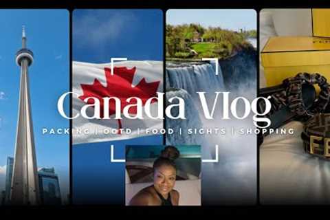 🇨🇦 CANADA VLOG 2023 | LAST MINUTE TRIP USING MY TRAVEL HACKS | SHOPPING AT HERMES, FENDI &..