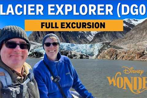 Glacier Explorer Excursion (DG01) on the 2023 Disney Wonder Alaska Cruise