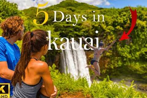 How to Spend 5 Days in KAUAI Hawaii | Hidden Gems and Must-See Attractions
