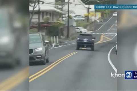 Hawaii Island drunk driving crash caught on camera
