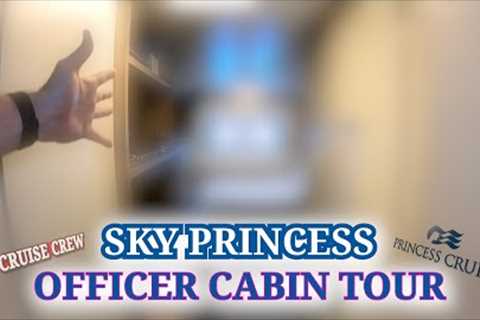 Officer''s Cabin Tour 2022 | Sky Princess Cruise Crew