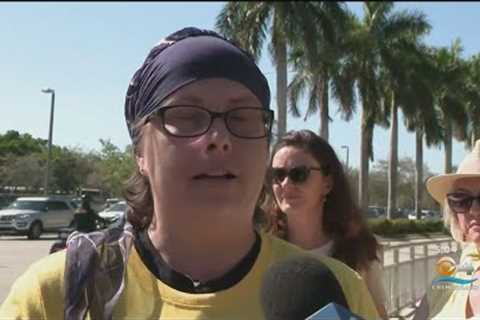 Parents protest at Cypress Bay High School after 3 lockdowns in 2 weeks