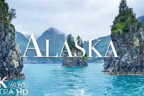 FLYING OVER ALASKA (4K UHD) - Relaxing Music Along With Beautiful Nature Videos - 4K Video UltraHD