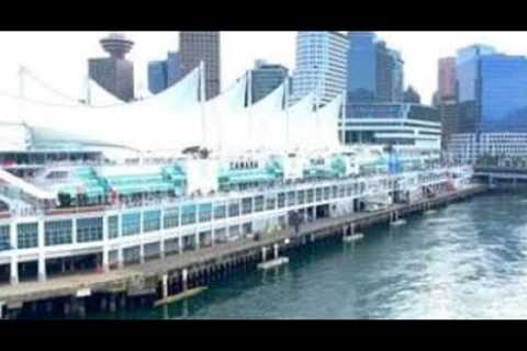 Alaska Cruise - Departing Port of Vancouver at Canada Place