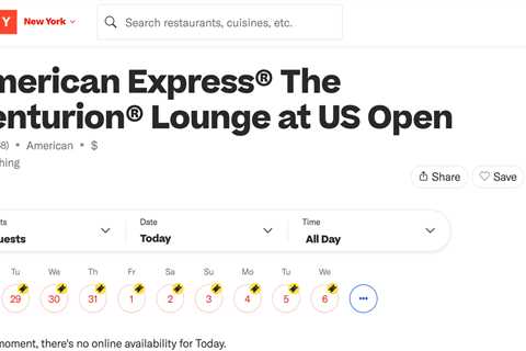 Amex Platinum cardholders can reserve US Open lounge space, plus additional perks