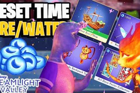 New Fire/Water Challenge, Premium Shop, and Weekly Reset. | Disney Dreamlight Valley