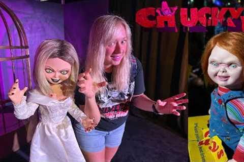 FIRST LOOK at Chucky''s Twisted Playground for HHN 2023 at Cabana Bay Beach Resort - FULL..
