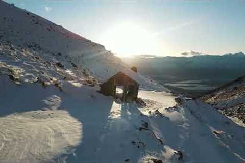 Winter Wonderland in Cerro Gordo | Breathtaking Blizzard Beauty