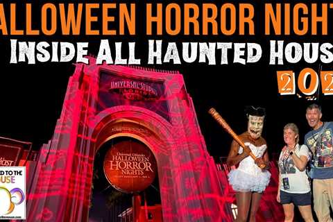 Exploring Universal Studios Florida’s Ten Haunting Houses and Tribute Store at Halloween Horror..