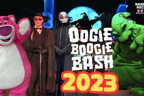 Oogie Boogie Bash 2023 - New Villains And Parade Dessert Party