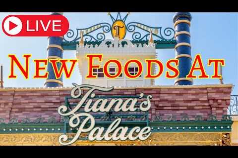 🔴  Live Tiana''s Palace Official Opening - New Foods, Rides and Crowds