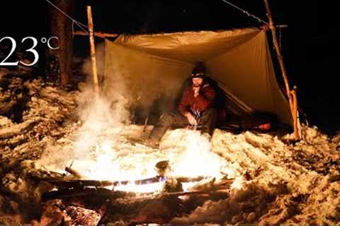 Two Nights Camping in the Snow in Freezing Conditions